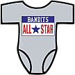 Club Baby Romper: All-Star