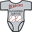 Club Baby Romper: Balls