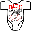 Club Baby Romper: Balls