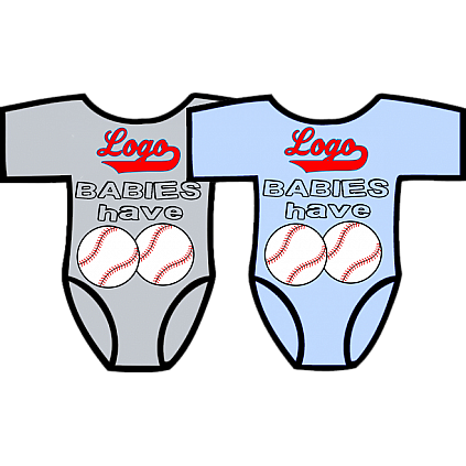Club Baby Romper: Balls