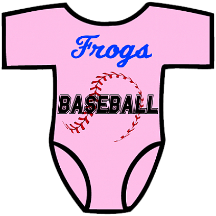 Club Baby Romper: Honkbalnaden