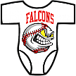 Club Baby Romper: Angry Baseball