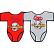 Club Baby Romper: Cracked Bat