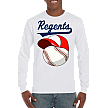 Club T-Shirt, Lange Mouw: Baseball+Cap