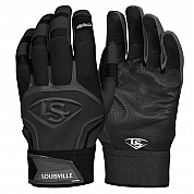 Louisville Slugger Prime Batting gloves, Black