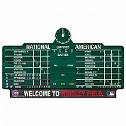 Cubs Scorebord Houten Bord