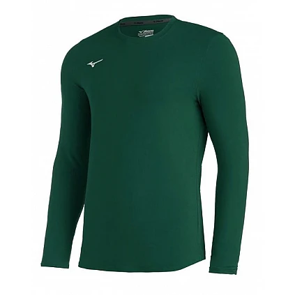 Mizuno COMP Diamond Undershirt LS: Dark Green