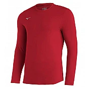 Mizuno COMP Diamond Undershirt LS: Red