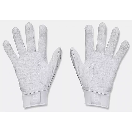 Under Armour Yard 9 Batting Gloves, White