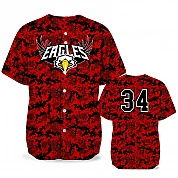 Camo Digital BB Jersey SS Full-Button