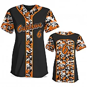 CamoSoul Digital FP Jersey SS Full-Button