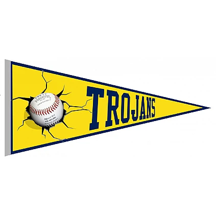 Il gagliardetto dei Trojans di Liverpool