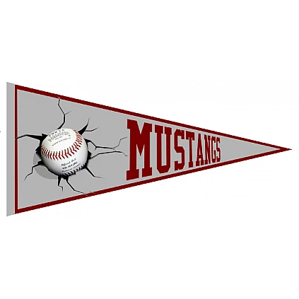Mustangs Duitsland Pennant