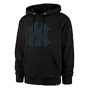 '47 Brand Yankees Burnside Hoodie Schwarz