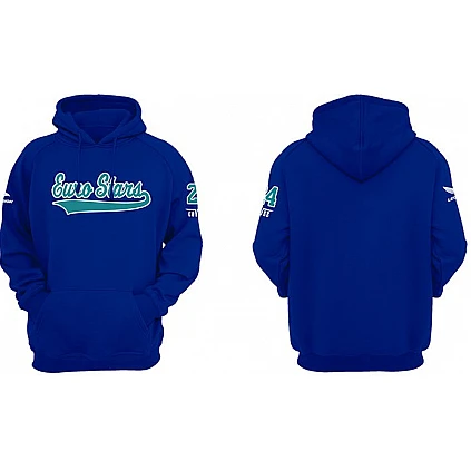 Euro Stars Hoodie: Royal