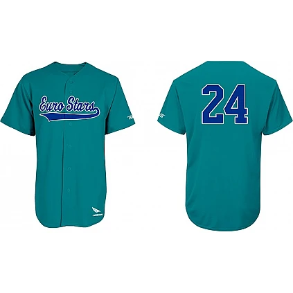 Camisa Euro Stars: Flatback Mesh