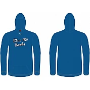 Felpa con cappuccio Blue Hawks