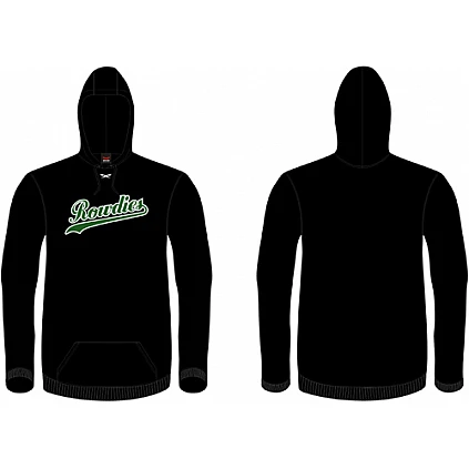Rowdies Hoodie: Zwart