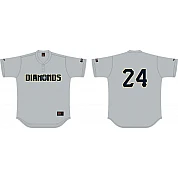 Camisa Schwerin Diamonds, 2-Botones: Flatback Mesh