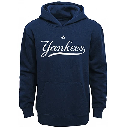 Yankees Wordmark Hoodie, Jeugd: 4-7