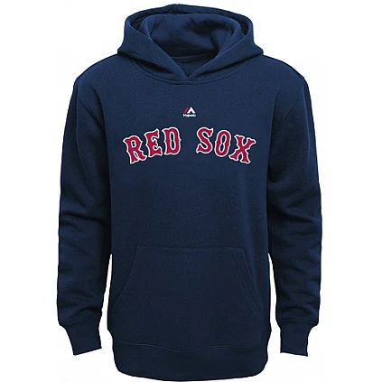 Red Sox Wordmark Hoodie, Jeugd: 4-7