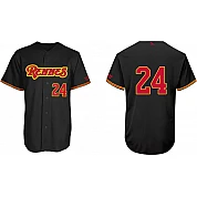 Rennes Redwings Jersey, Black: Flatback Mesh