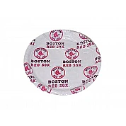 Platos de plástico, juego de 12: Medias Rojas