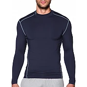 UnderArmour ColdGear Compression Mock: azul marino