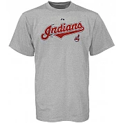 Camiseta Indios, talla joven - gris