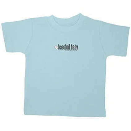Baseball Baby T-Shirt, blauw