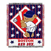 Woven Baby Jacquard Red Sox