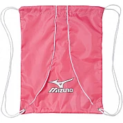 Bolsa de espalda Mizuno Drawstring, rosa 