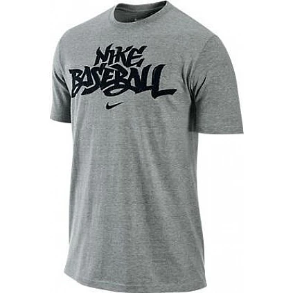 Nike T-Shirt Script Grey