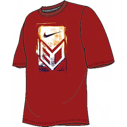 Nike T-Shirt Stamp Red