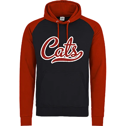 Felpa con cappuccio a contrasto Merchtem Cats