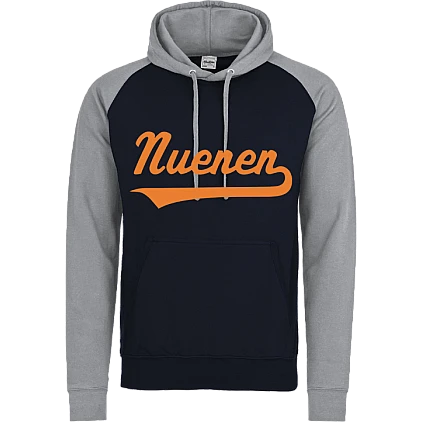 Sudadera con capucha en contraste O.V.V.O