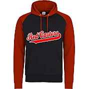Red Castors Contrast Hoodie