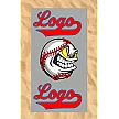 Club All-Over Beach Towel: Angry Baseball