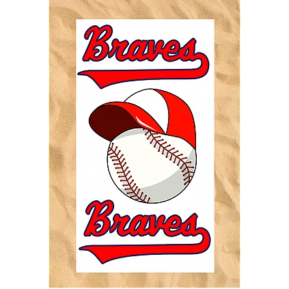 Club All-Over Beach Towel: Cap