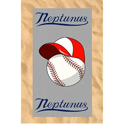 Club All-Over Beach Towel: Cap