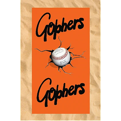 Club All-Over Beach Towel: Cracked Baseball