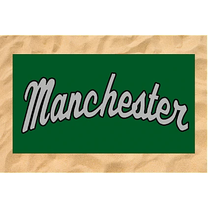 Asciugamano da spiaggia Club All-Over: Logo del club