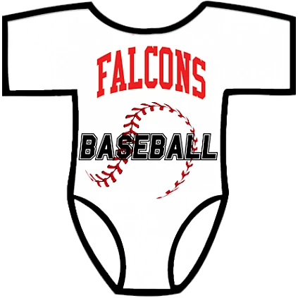Club Baby Romper: Baseball Seams