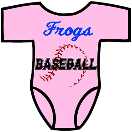 Club Baby Romper: Baseball Seams