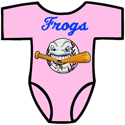 Club Baby Romper: Cracked Bat