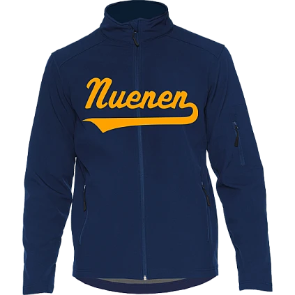 Nuenen Softshell Jack: Azul marino
