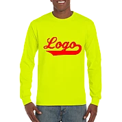 Club T-Shirt, Long Sleeve: Club logo