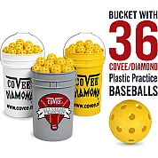 Covee/Diamond CD-PPB-9: Plastic Gatenbal Honkbal (Emmer/36)