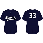 Maglia da battuta Softball: Maglia Flatback