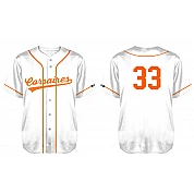 Maglia Corsaires de Andernos, bianco: Maglia con retro piatto